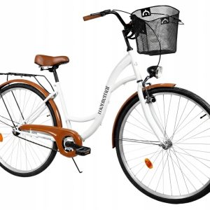 Rower Miejski Montemar Damka 28 cali Damski Retro Biały